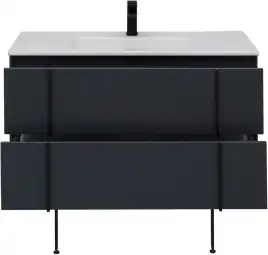 Тумба под раковину Allen Brau Reality 100 1.32007.AM антрацит матовый