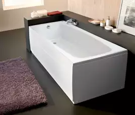Акриловая ванна Alba Spa Valencia 140х70 прямоугольная ВПР0040000100