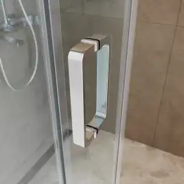 Душевой уголок BelBagno SOFT_CLOSE-2-AH-1-120/90-C-Cr стекло прозрачное, профиль Хром