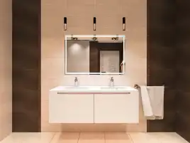 Зеркало Azario Ливия 120х80 LED-00002270 с подстветкой, бесконтактный сенсор