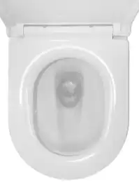 Унитаз-компакт Azario RIANO AZ-1307A напольный, безободковый, со смывом Торнадо, в комплекте с бачком и сиденьем микролифт, Белый глянцевый