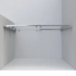 Душевая дверь Vincea Garda 130 VDS-1G130CH, раздвижная, профиль хром, стекло шиншилла