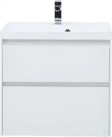 Тумба под раковину Aquanet Гласс 60 белый 196961