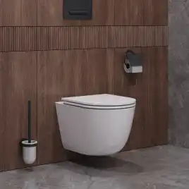 Подвесной унитаз CEZARES RELAX CZR-38088-49-TH-TOR/SC, со смывом TORNADO, с сиденьем микролифт