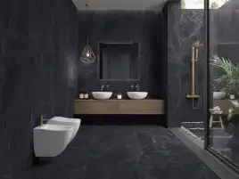 Керамогранит AZARIO TURKISH NERO 80х160 Carving (P231123008C)