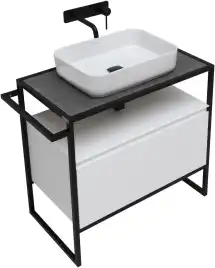 Тумба под раковину Allen Brau Priority 80 1.31002.WM белый матовый