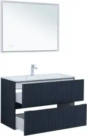 Тумба под раковину Aquanet Джейн 100 маренго 313304