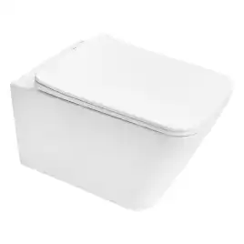 Унитаз подвесной Azario Indor AZ-9004WT подвесной, безободковый, со смывом 