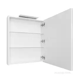 Зеркальный шкаф Roca Oleta 60 A857646806 с подсветкой, Белый глянец