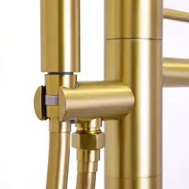 Смесители для ванны AVS Slimmer 811-112-BG напольный, брашированное золото