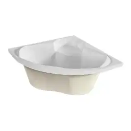 Акриловая ванна Marka One TRAPANI 140х140 Угловая белая 01тр1414