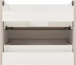 Тумба под раковину Aquanet Вега 2.0 60 бежевый, подвесная, 337941