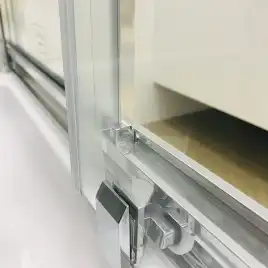 Душевой уголок AVS Куб 120x80 профиль хром, стекло прозрачное, 803-0020-195-1280-CR-T