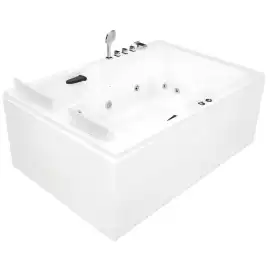 Акриловая ванна Gemy G9061 B R 181х121 с гидромассажем, правая