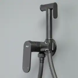 Гигиенический душ со смесителем AVS Beauty черный матовый, 811-531-MB