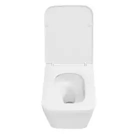 Унитаз подвесной Azario Indor AZ-9004WT подвесной, безободковый, со смывом 