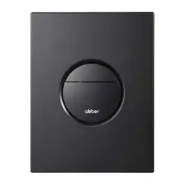 Комплект унитаза с инсталляцией ABBER Bequem AC1100 белый и кнопкой AC0126MB черная матовая
