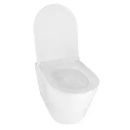 Унитаз подвесной Azario LANDER AZ-2802E подвесной, безободковый, со смывом 