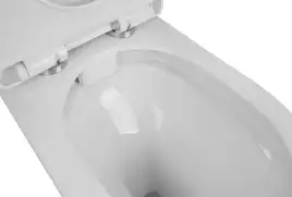 Унитаз-компакт Azario FRETTA NEW AZ-1223B напольный, безободковый, в комплекте с бачком и сиденьем микролифт, Белый глянцевый