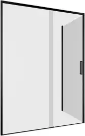 Душевой уголок Aquanet Pleasure Evo 140x80 AE65-140x80-BT профиль черный, прозрачное стекло