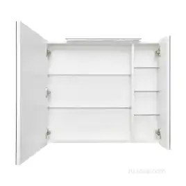 Зеркальный шкаф Roca Oleta 80 A857647806 с подсветкой, Белый глянец