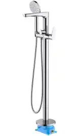 Напольный смеситель для ванны Aquatek Бетта AQ1145CR, однорычажный, с внутренней частью, Хром