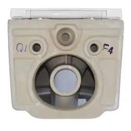 Унитаз подвесной Azario LUZIO AZ-098-UQ подвесной, безободковый, со смывом 