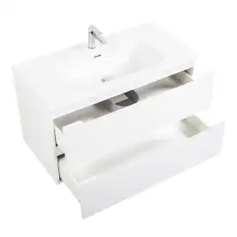 Тумба под раковину BelBagno ETNA-800-2C-SO-BL-P подвесная Bianco Lucido