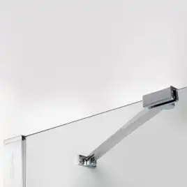 Душевой уголок WasserKRAFT Aller 10H 120х100 10H10RWHITE профиль Белый / Хром стекло Прозрачное