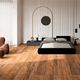 Керамогранит AVS Vintage 20x120 матовый, коричневый