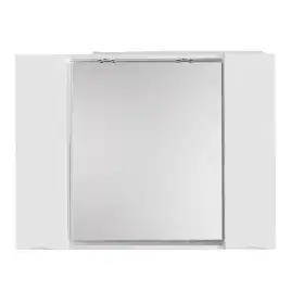 Зеркало-шкаф BelBagno MARINO-SPC-1000/750-2A-BL-P  Bianco Lucido