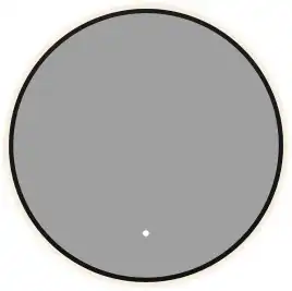 Зеркало Aquanet Контур D 600 LED TX черный, 367652