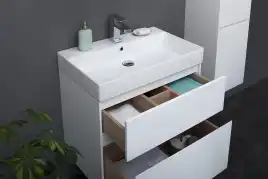 Тумба под раковину Aquanet Бруклин 60 белый 203958