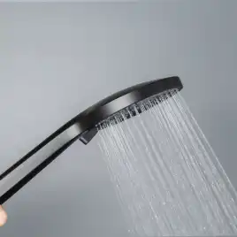 Душевая система AVS Slimmer 811-122-MB, черный матовый