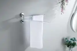 Держатель полотенец Aquatek Бетта AQ4613CR двойной, Хром