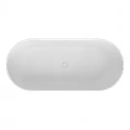 Ванна из искусственного камня WHITECROSS 180x80 Tawna, белая матовая 0218.180080.200