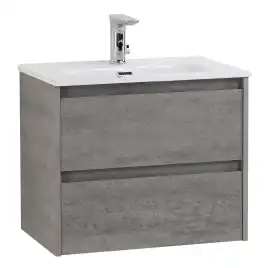 Тумба под раковину BelBagno KRAFT 39-700/390-2C-SO-CG подвесная Cemento Grigio