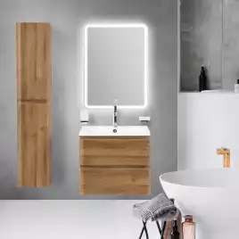 Зеркало BelBagno MARINO 60х80 SPC-MAR-600-800-LED-TCH-WARM с подстветкой, сенсорный выключатель, с подогревом