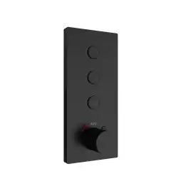 Душевая система  Vincea  VSFW-431T1RMB VSFW-431T1RMB  с термостатом, встраиваемая, черный матовый