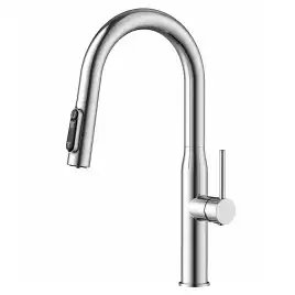 Смеситель для кухни с выдвижным изливом AVS PureRiver хром, 811-171-CR