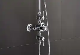 Душевая система Aquatek КЛАССИК AQ2563CR с термостатом, Хром