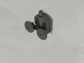 Душевой уголок Loranto 120х80 CS-AB02B-128, профиль черный матовый, стекло Прозрачное