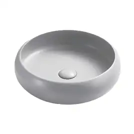 Раковина AVS Мерида 42x42 жемчужно-серая матовая