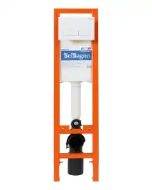 Кнопка смыва BelBagno MARMI BB009-MR-BIANCO, цвет-белый