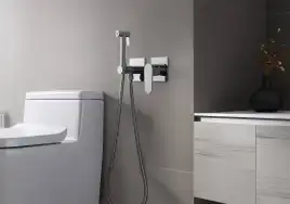 Гигиенический душ со смесителем Aquatek AQ1220CR однорычажный, Хром