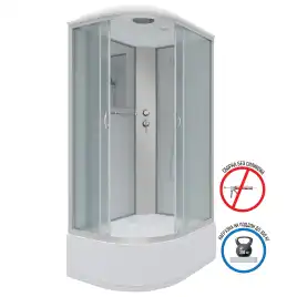 Душевая кабина Niagara Classic 120х80х215 NG-2310-14R высокий поддон, без гидромассажа, 23101424R