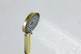 Душевая лейка Aquatek Лугано AQ2201BG, Золото шлифованное