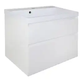 Тумба с раковиной Azario Velluto 70 CS00088602, подвесная, Белая матовая