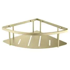 Полка для душа угловая Aquatek AQ4926BG, Золото матовое