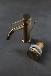 Смеситель для биде Allen Brau Priority 5.31A04-GB (с донным клапаном) золото